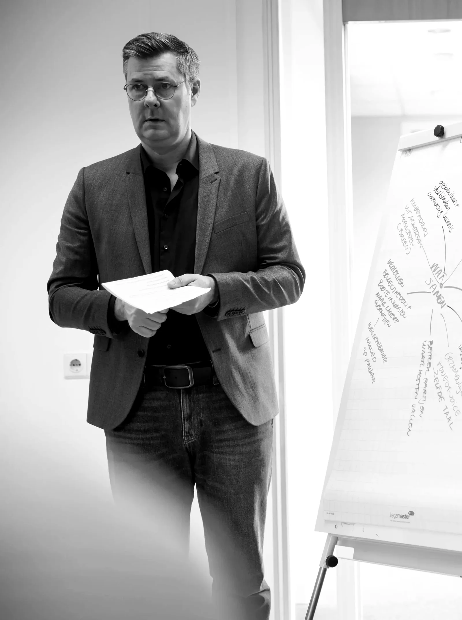 Portretfoto van Glenn van der Burg